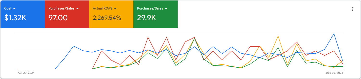 Google Ads Rezultat 1